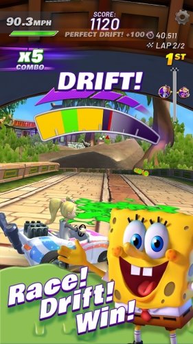 尼克卡通赛车手(Nickelodeon Kart Racers)游戏截图1